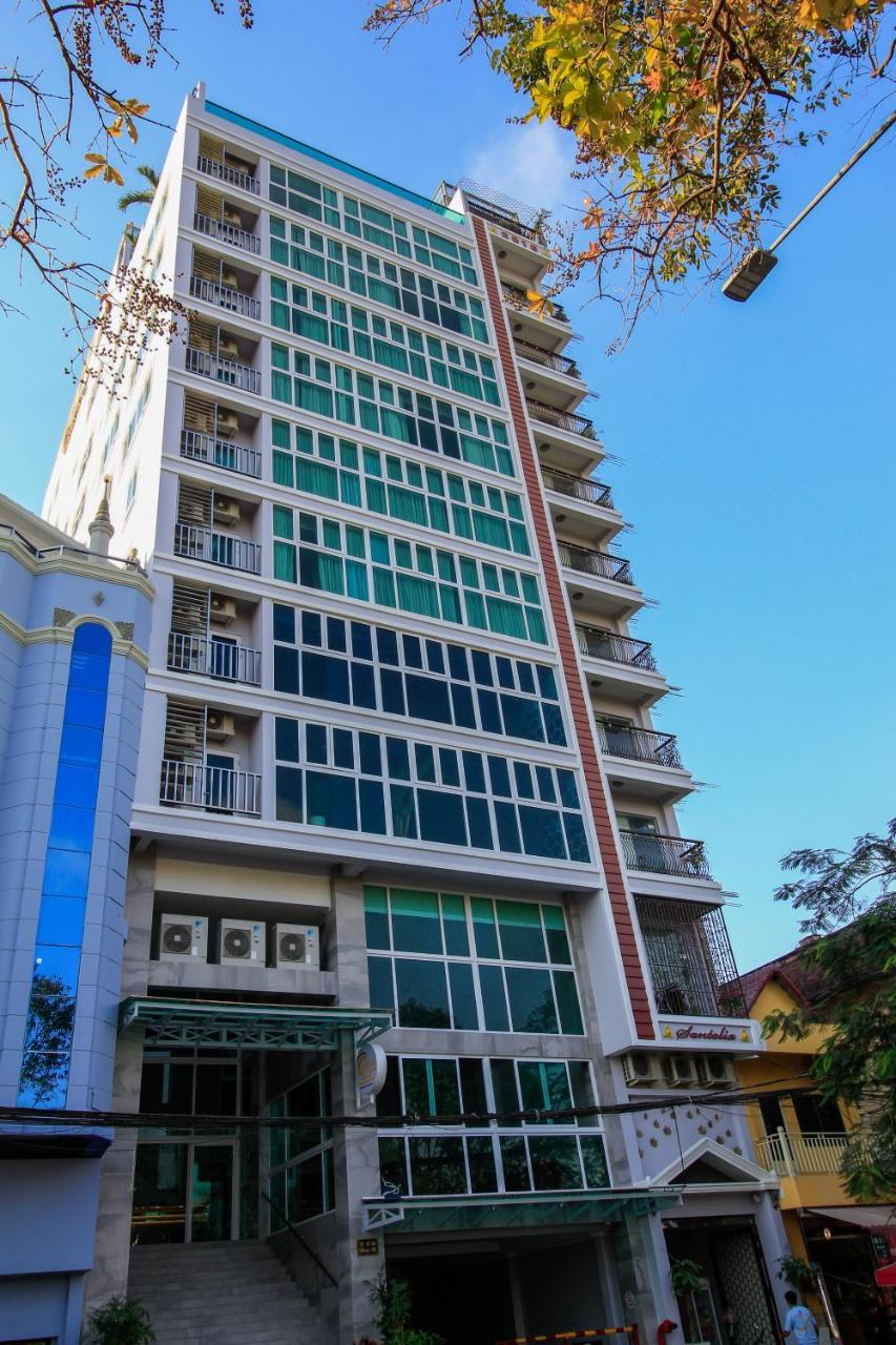Tphd Hotel And Apartment Phnom Penh Bagian luar foto