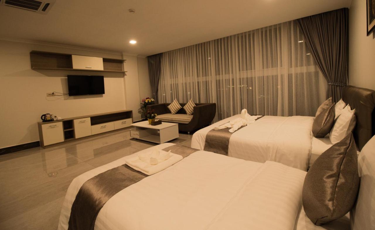 Tphd Hotel And Apartment Phnom Penh Bagian luar foto